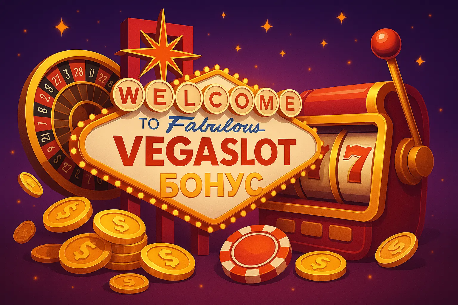 Vegaslot бонус за реєстрацію